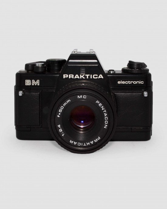 Praktica BM electronic №0073817 с об. Pentacon 2,4/50 №3137338