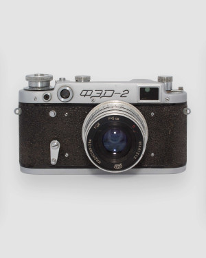 Фэд-2 №592158 с об. Индустар-26м №441313 Фэд-2 №592158 с об. Индустар-26м №441313