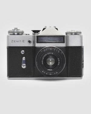 Зенит Е №75251259 с об. Индустар-50-2 3,5/50 №7618816