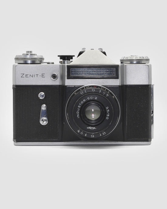 Зенит Е №75251259 с об. Индустар-50-2 3,5/50 №7618816