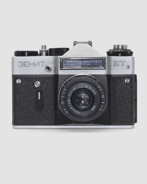 Зенит ЕТ №85088427 с об. Индустар 50-2 3,5/50 №80095431