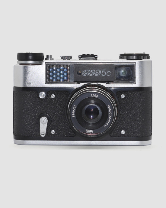 Фэд 5с №995608 с об. Индустар-61 Л/Д 2,8/55 №8980751