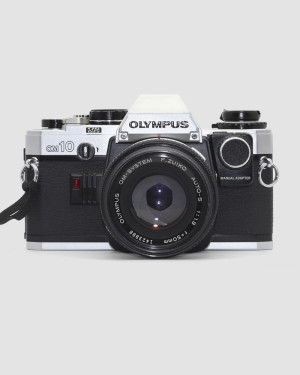 Olympus om10 №1111878 с об. Olympus OM-system f.zuiko 1,8/50 №1423888