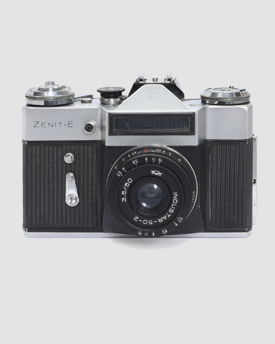 Зенит Е №75338026 с об. Индустар 3,5/50 №79030317